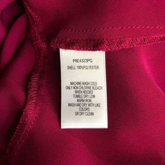 Parker Ruffle Flutter Sleeve V Neck Blouse Top size Small - Picture 10 of 12